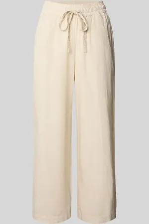 soyaconcept Straight Leg Leinenhose mit Tunnelzug Modell 