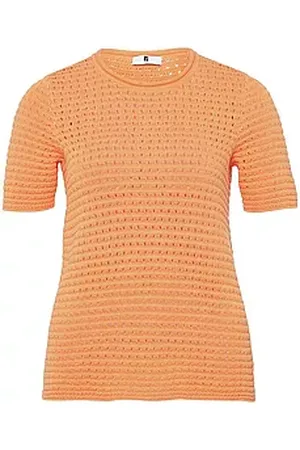 Anna Aura Rundhals-Pullover 1/2-Arm