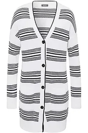 Basler Long-Strickjacke