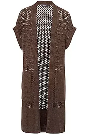 Basler Long-Strickjacke