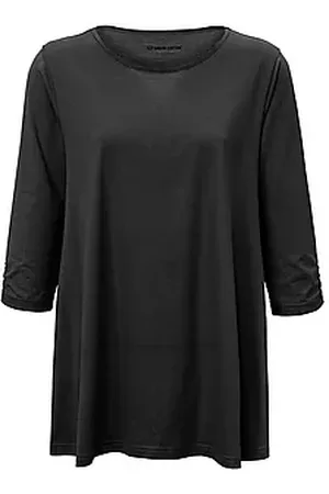 Green Cotton Rundhals-Longshirt Filippa
