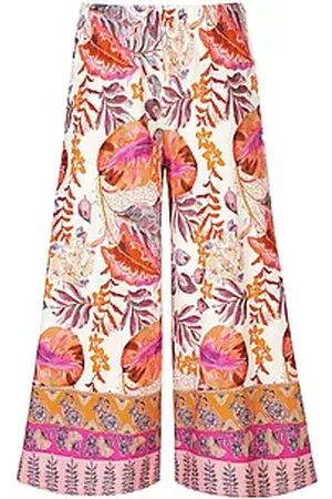 Green Cotton Culotte Henriette in 7/8-Länge