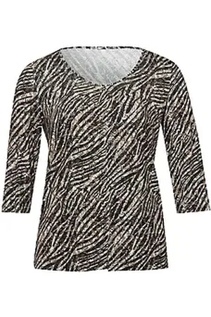 Anna Aura Rundhals-Shirt 3/4-Arm