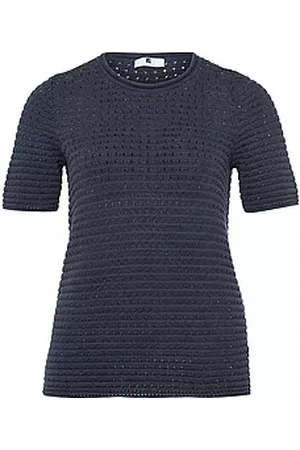 Anna Aura Rundhals-Pullover 1/2-Arm