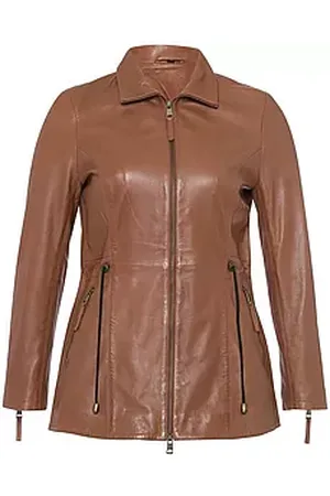 Emilia Lay Lederparka aus 100% Leder