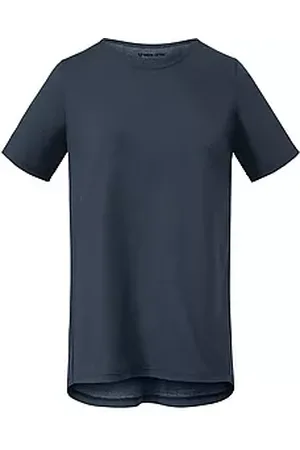 Green Cotton Rundhals-Shirt Benedikte