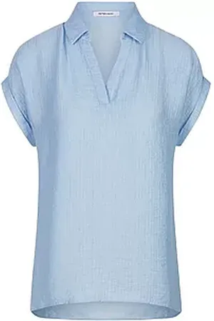 Peter Hahn Bluse V-Ausschnitt