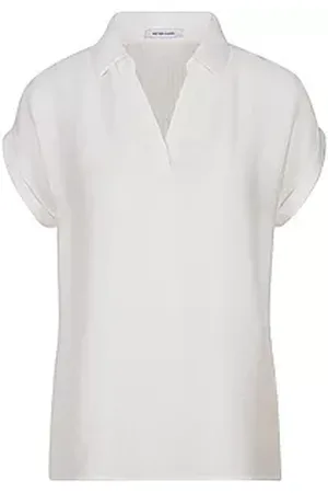 Peter Hahn Bluse V-Ausschnitt