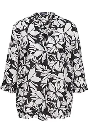 Basler Bluse geschlitztem 3/4-Arm