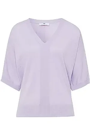 Peter Hahn V-Pullover im Oversized-Style