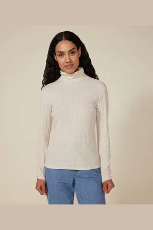 Petit Bateau Damen-Rollkragenshirt "L