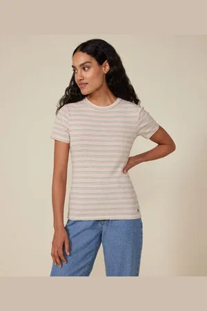 Petit Bateau Kurzärmeliges Damen-T-Shirt "L