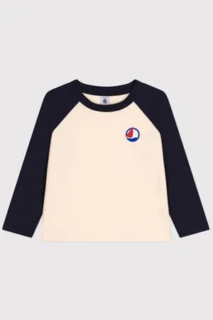 Petit Bateau Langärmeliges Kinder-T-Shirt aus feinem Jersey für Jungen