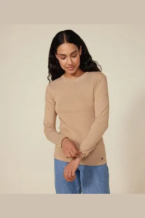 Petit Bateau Langärmeliges Damen-T-Shirt "L