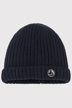 Petit Bateau Baby-Strickmütze mit Fleece-Futter