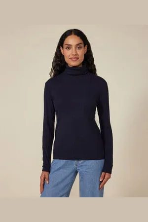 Petit Bateau Damen-Rollkragenshirt "L