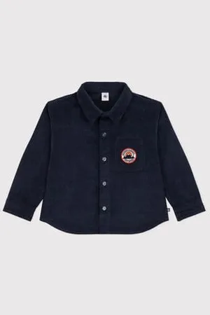 Petit Bateau Kinder-Overshirt aus Cord für Jungen