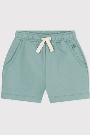 Petit Bateau Kinder-Shorts aus einfarbiger Baumwolle