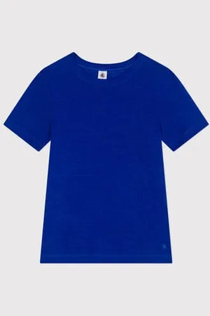 Petit Bateau Kurzärmeliges Damen-T-Shirt aus Leinen