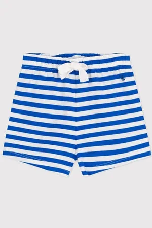 Petit Bateau Baby-Shorts aus gestreifter Baumwolle