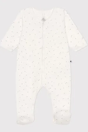 Petit Bateau Strampler aus Baumwolle mit kleinen Sternen