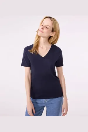 Petit Bateau Kurzärmeliges Damen-T-Shirt L