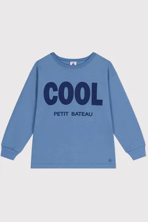 Petit Bateau Langärmeliges Kinder-T-Shirt aus feinem Jersey für Jungen