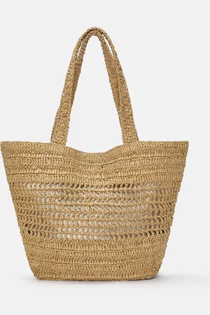 Pull&Bear Geflochtene Shopper-Tasche