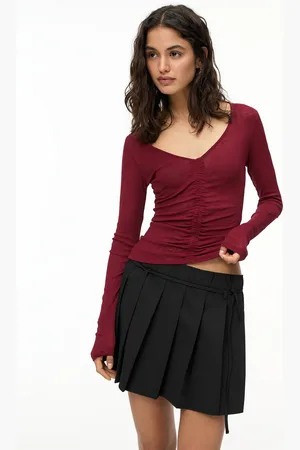 Pull&Bear Langarmshirt Mit Raffung