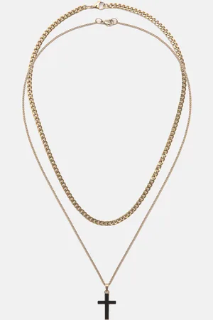 Pull&Bear Pack Goldfarbene Ketten