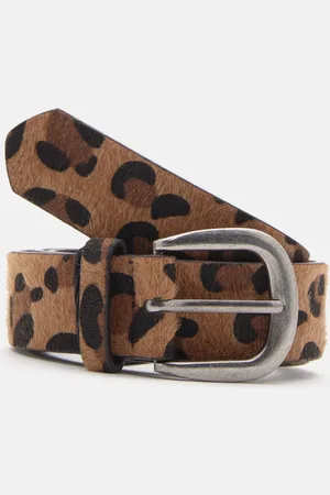 Pull&Bear Gürtel Im Leoparden-Look Mit Metallschnalle