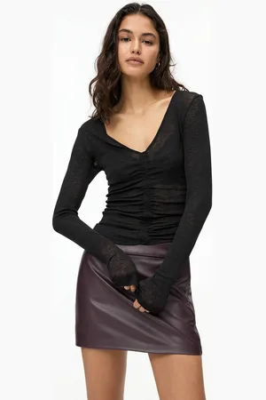 Pull&Bear Langarmshirt Mit Raffung