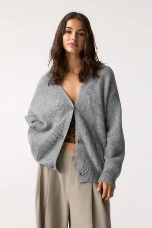 Pull&Bear Cardigan Im Linksstrick