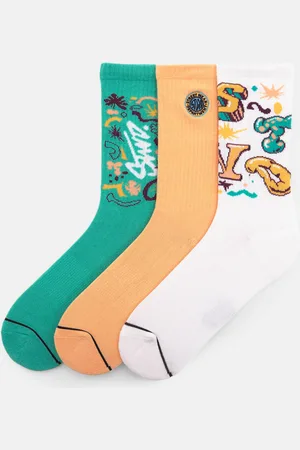 Pull&Bear 3er-Pack Socken Buchstaben
