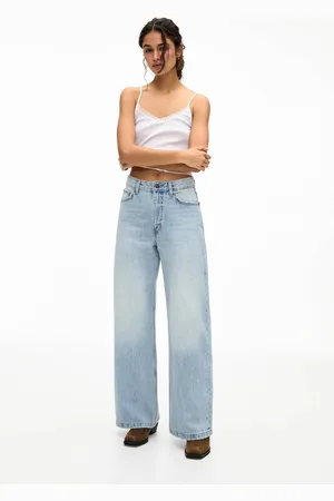 Pull&Bear Baggy-Jeans Halbhoher Bund