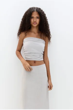 Pull&Bear Rustikales Bandeau-Top
