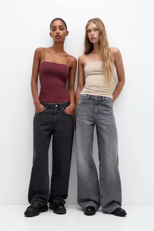 Pull&Bear Doppelpack Trägershirts