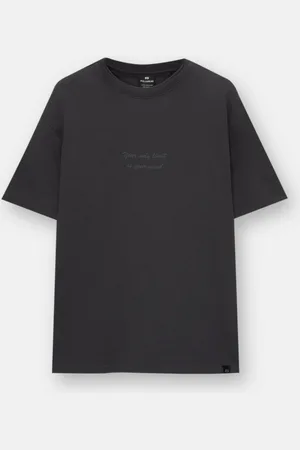Pull&Bear Sweatshirt Mit Kurzen Ärmeln Und Doppeltem Kragen