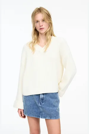 Pull&Bear Strickpullover Aus Perlstoff