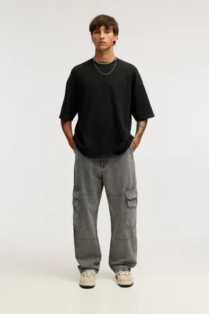 Pull&Bear Baggy-Cargojeans Stwd