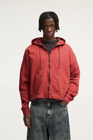 Pull&Bear Stwd-Hoodie Mit Reißverschluss