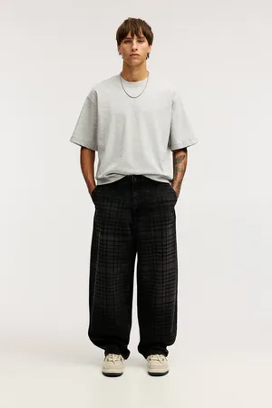 Pull&Bear Karierte Skaterjeans