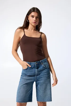 Pull&Bear Top Aus Polyamid Mit Schmalen Trägern