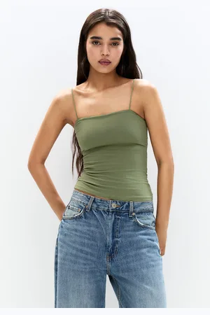 Pull&Bear Gerade Geschnittenes Top Mit Trägern