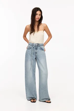 Pull&Bear Jeans Baggy Gürtel