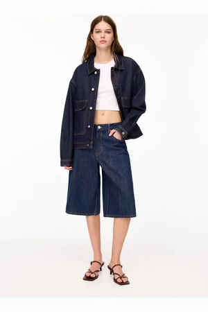 Pull&Bear Jorts Im Baggy-Hosen-Stil Mit Niedrigem Bund