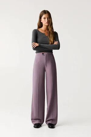 Pull&Bear Elegante Hose Mit Hohem Bund
