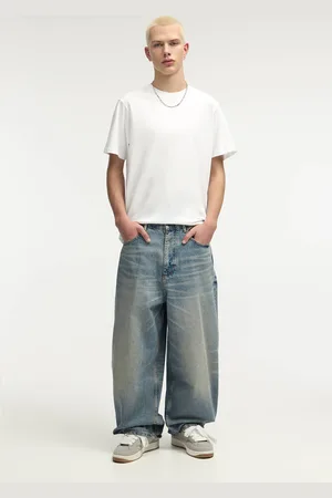 Pull&Bear Super-Baggy-Jeans Im Washed-Look