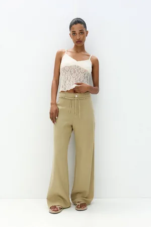 Pull&Bear Rustikale Hose Mit Ausgefranstem Saum