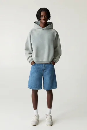 Pull&Bear Jeans-Bermudashorts Im Baggy-Fit